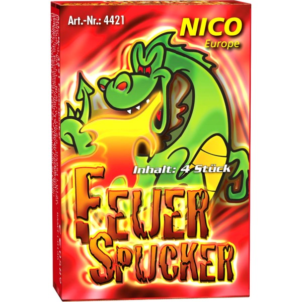 709. Feuerspucker, 4er-Schtl.