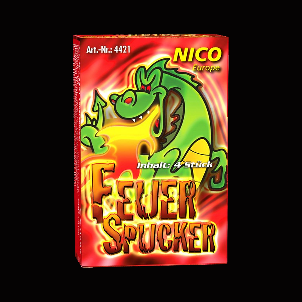 Feuerspucker · 4 Stück
