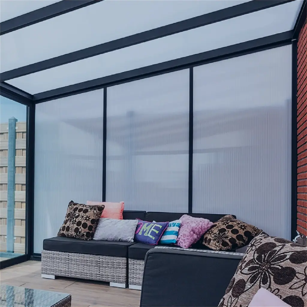 Seitenelement Ausfall 400. Höhe 300cm